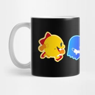 Mrs. Pac-Man on Pursuit Mug